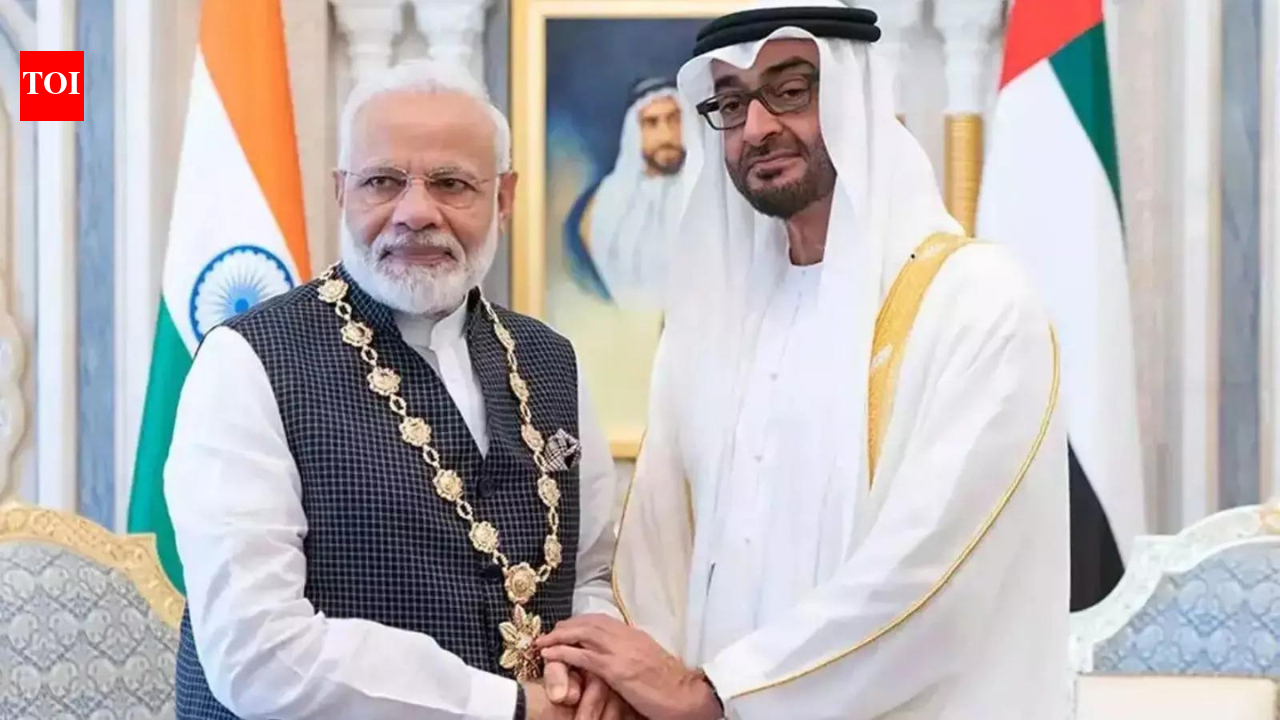 UAE president to be in India today