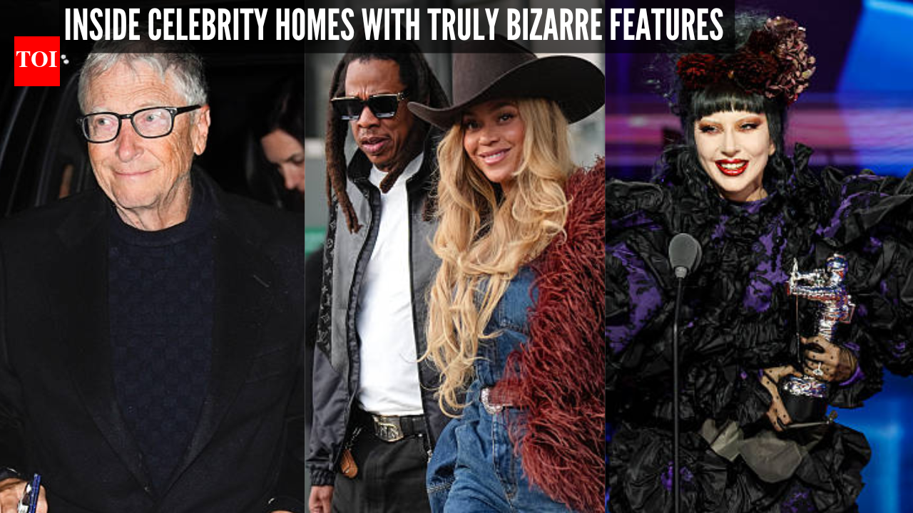 From Bill Gates' trampoline room to John Travolta's personal airport: Celebrities who have bizarre features in their homes