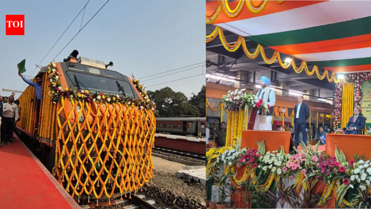 Kolkata: PM Narendra Modi flags off 3 Amrit Bharat Express trains; south eastern railway gets major connectivity boost