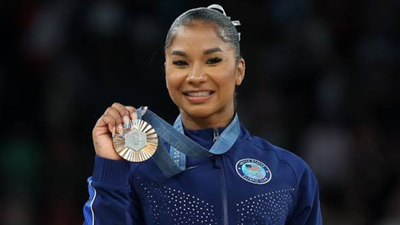 Olympic icon Jordan Chiles makes history at UCLA with perfect 10 vault something even Simone Biles never achieved