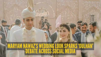 ‘Why dress like the bride?’ Maryam Nawaz’s look at her son’s second wedding sparks internet debate
