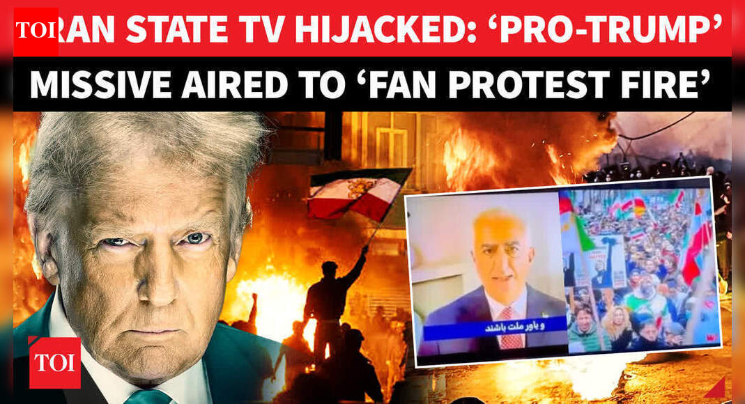 Iran Broadcast Breached: State TV Hacked As Opposition Airs Reza Pahlavi Protest Message Nationwide