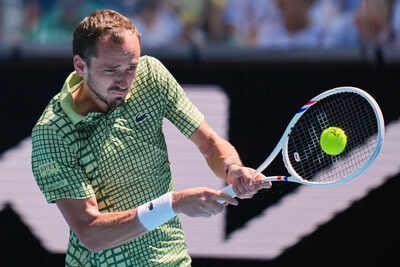 Feisty Daniil Medvedev hopes positive mindset pays off at Australian Open