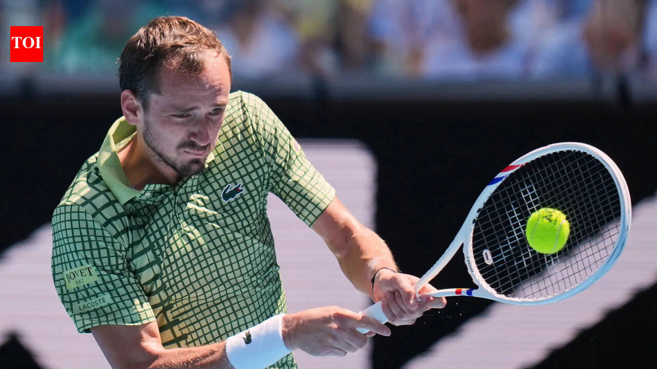 Feisty Daniil Medvedev hopes positive mindset pays off at Australian Open