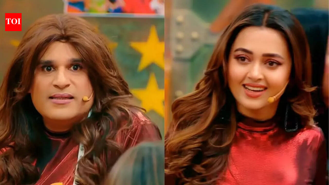 Laughter Chefs 3: Krushna Abhishek mimics Tejasswi Prakash; she says, “Meri fifth copy bhi nahi lag rahe ho”