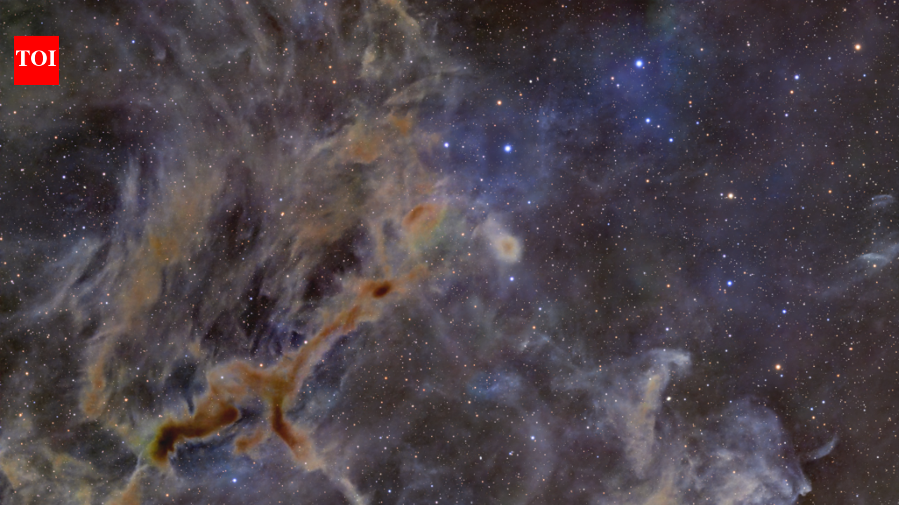 A giraffe-shaped shadow in deep space is quietly taking over social media