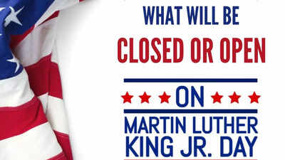 What’s open, what’s closed on Martin Luther King Jr Day 2026 in the US: Banks, schools, post offices, markets, UPS, FedEx, mail and more
