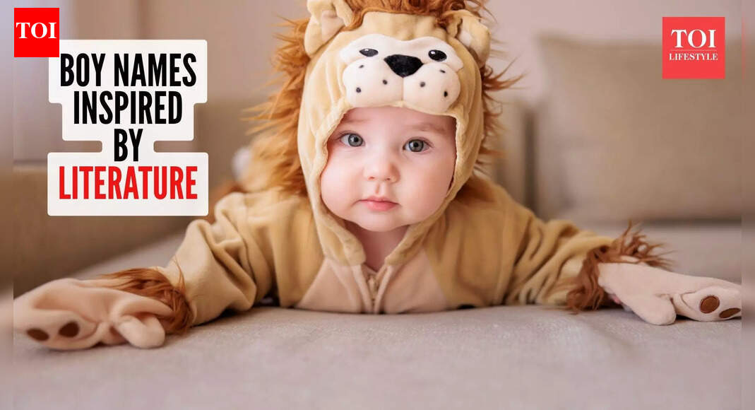 8 baby boy names taken from famous literature and poetry with a twist