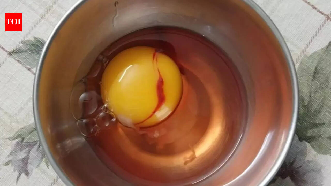 Ever cracked an egg with a red egg white? Here’s what it means and how to spot unsafe eggs