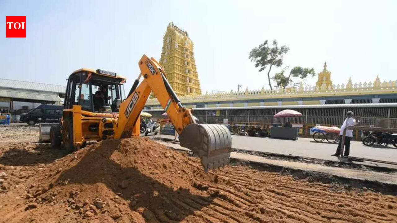 Residents, green activists oppose construction work at Chamundi Hills