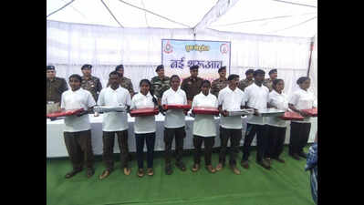 State police declare Nuapada dist Maoist-free as 9 active naxals surrender