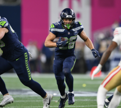 Zach Charbonnet ruled out for rest of playoffs as Seahawks confirm knee surgery