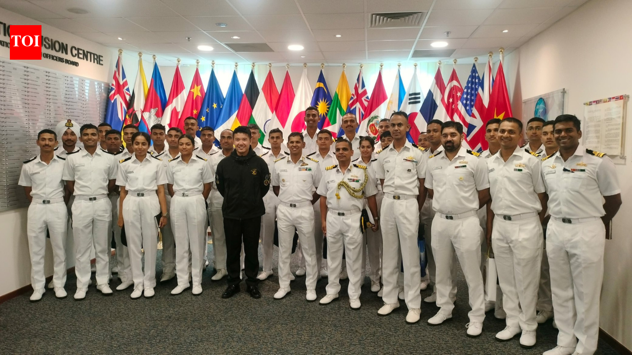 Navy's squadron in Singapore on training deployment