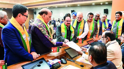 Nitin Nabin sole candidate in fray for BJP president’s post, all set to take over today