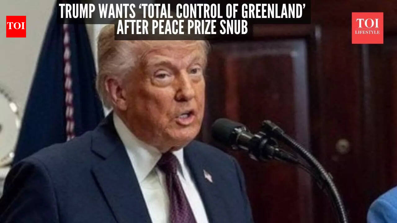 Netizens outraged as Trump says he wants ‘Total Control of Greenland’ after Peace Prize snub: “So because he didn’t get an award…?”