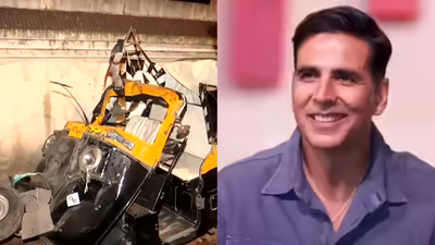 Mumbai road crash: Auto driver hurt as Mercedes collides with Akshay Kumar’s escort vehicle; driver hospitalised