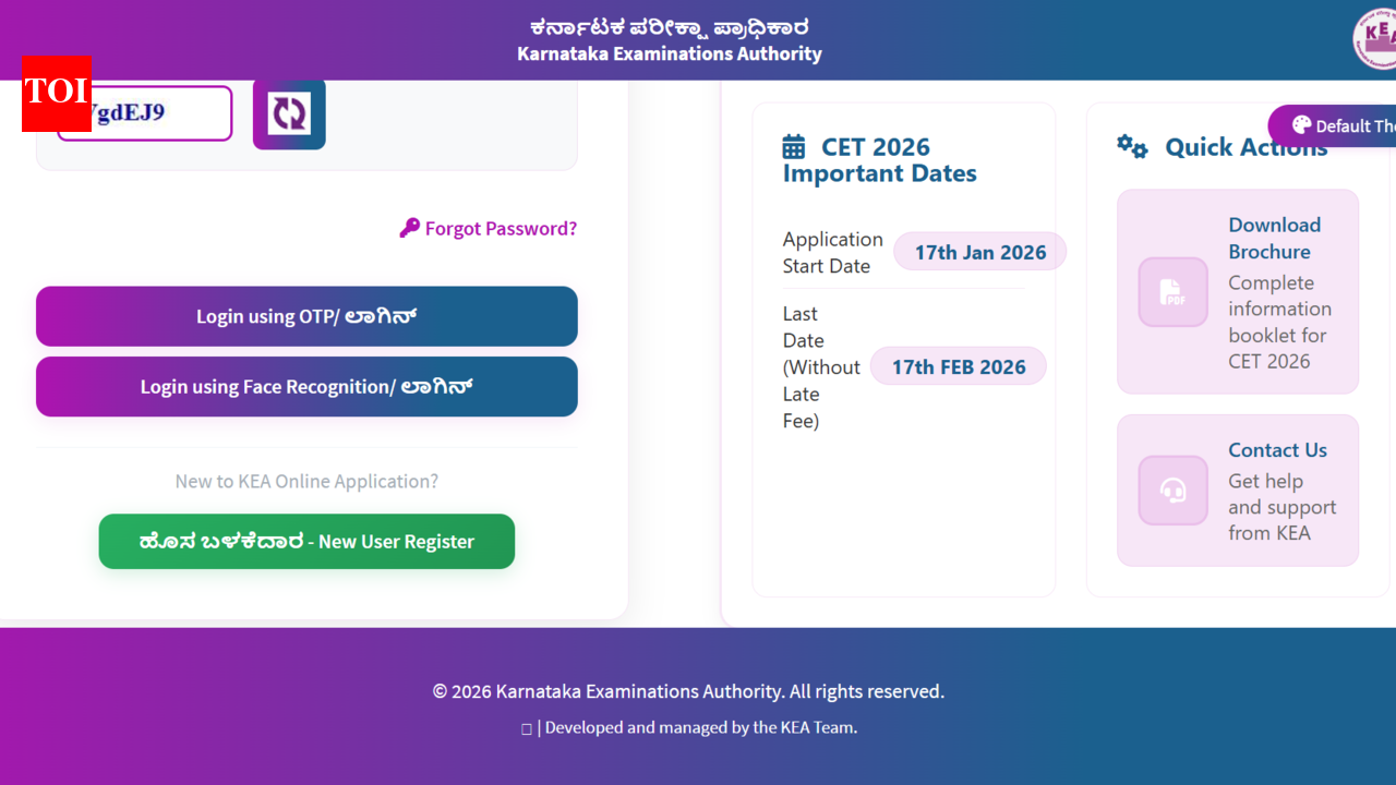 KCET 2026: KEA revises registration and exam dates; check new schedule here