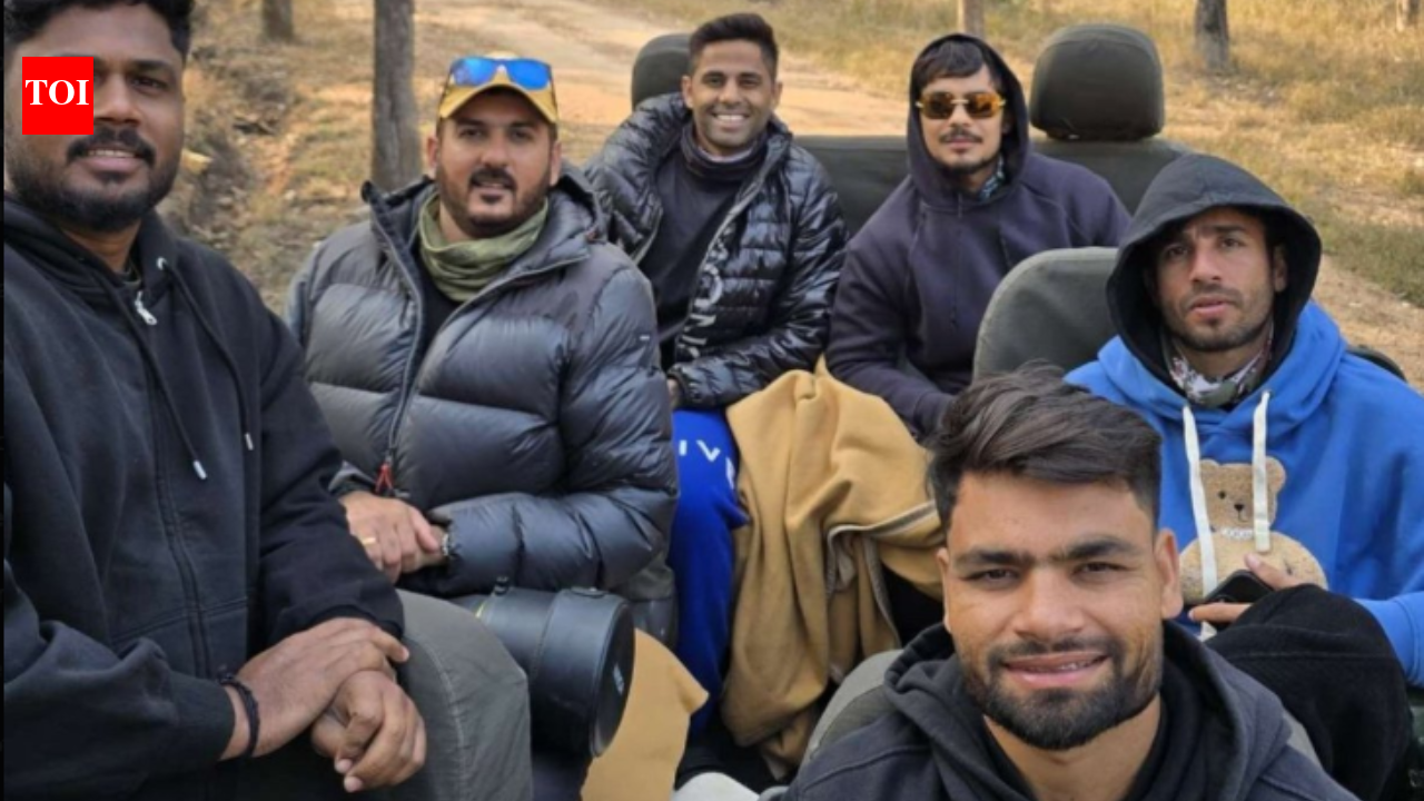Watch: Suryakumar Yadav and teammates spotted on a jungle safari at Pench ahead of T20 series against New Zealand