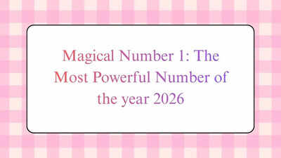 Magical Number 1: The Most Powerful Number of the year 2026