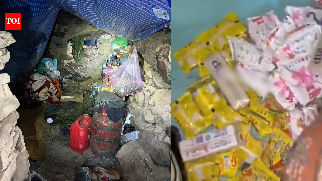 50 Maggi packets, 20kg rice, veggies, LPG cylinders: JeM’s winter bunker unearthed during Kishtwar encounter; terrorists stocked up for months