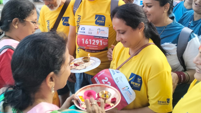 From mantras to miles: Samskrit finds its pace at Mumbai Marathon