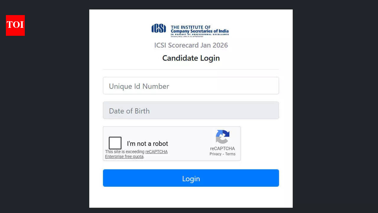 ICSI CSEET 2026 जनवरी का परिणाम icsi.edu पर घोषित; स्कोरकार्ड डाउनलोड करने के लिए सीधा लिंक यहां देखें