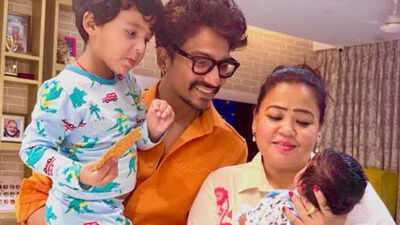 Bharti Singh says all her attention is on her newborn; thanks husband Harssh Limbaachiya for making Gola feel wanted