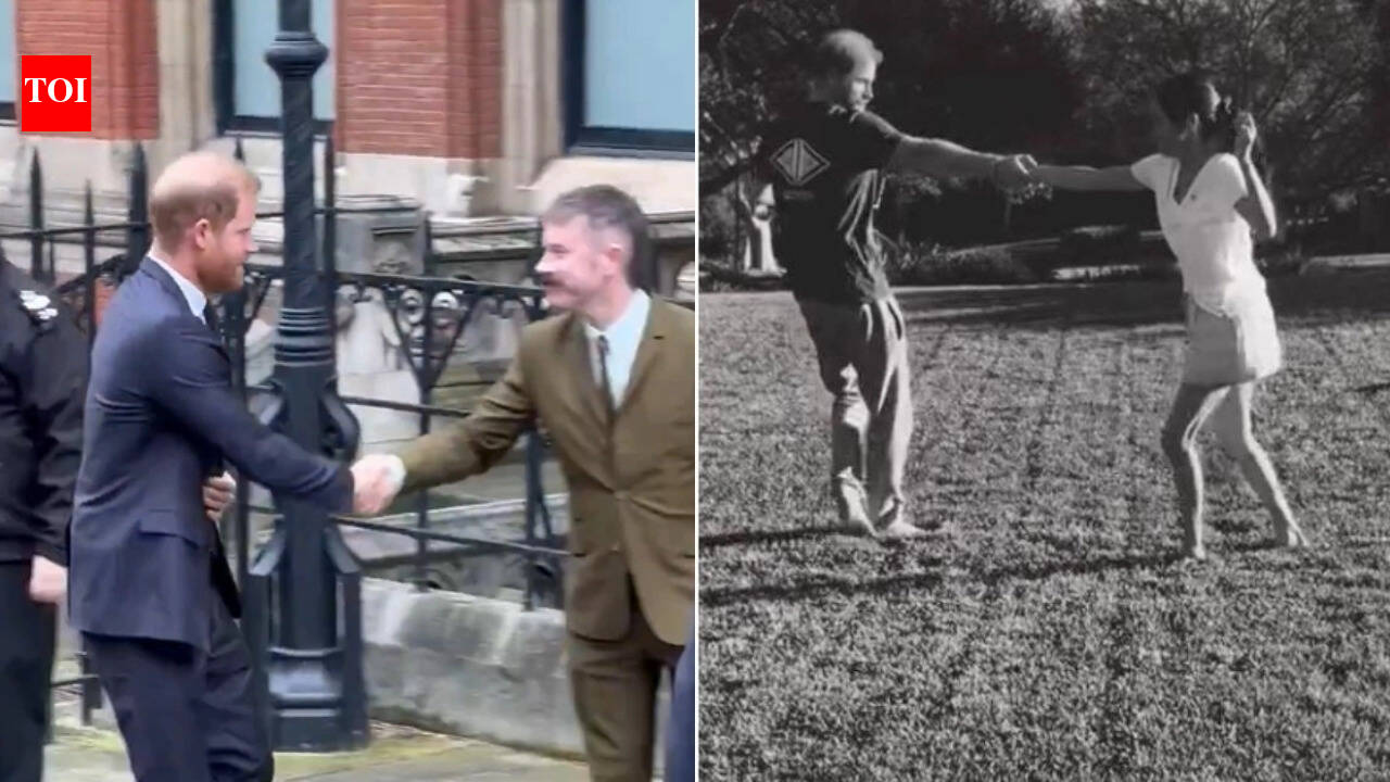 'Did he leave his hair in Montecito?': Prince Harry mocked over courtroom look- watch