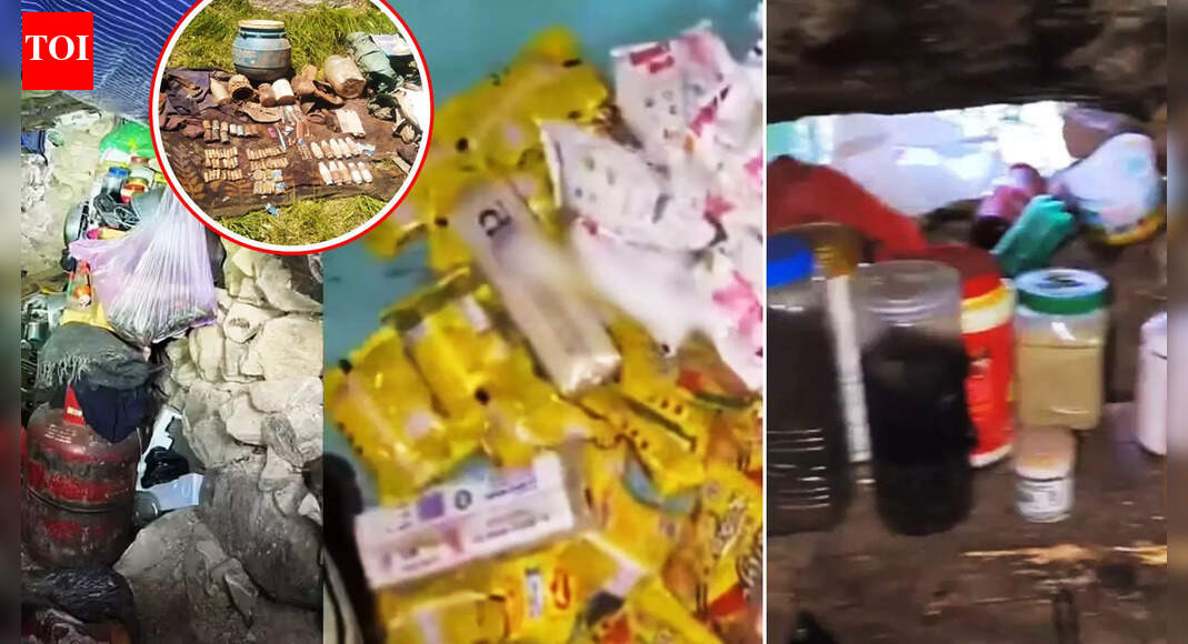 Inside Jaish’s Kargil-Style Terror Bunker In J&K Where Maggi, Rice, Gas And Grenades Were Stocked