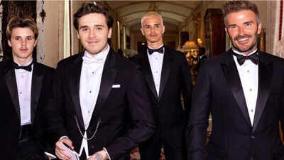 David Beckham had this reaction to son Brooklyn Beckham's BOMBSHELL post - WATCH