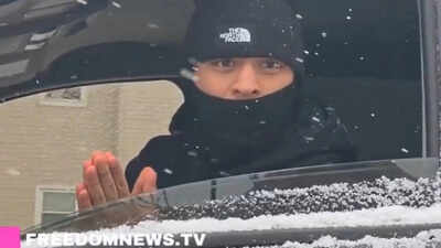  ICE officer confronts reporter in viral video — watch