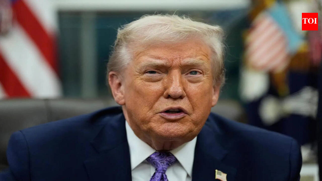 No going back on Greenland grab: Trump torches Europe on way to Davos - The  Times of India