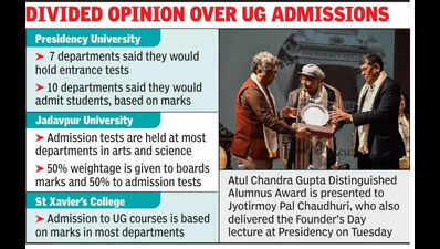 On Founder’s Day, Presi alumni urge entrance tests for all depts