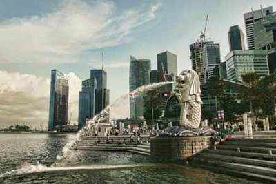 Singapore's Merlion statue, a wonder