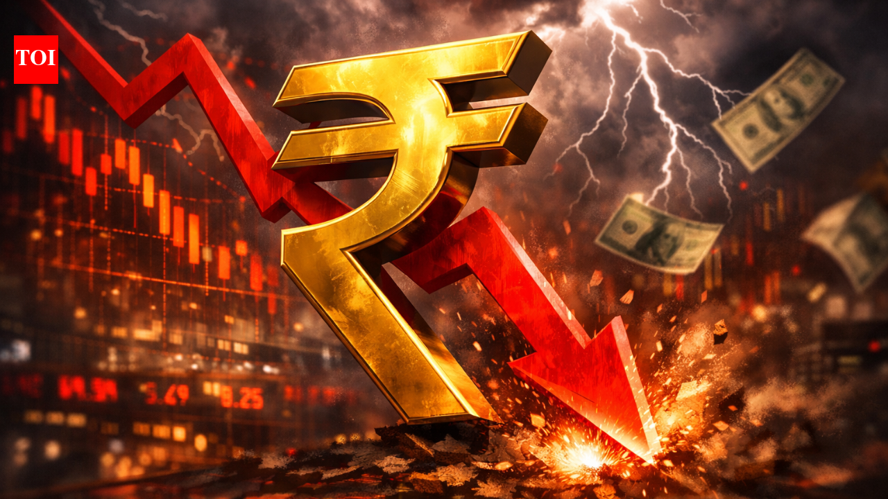 A new low for rupee! Currency falls 23 paise in early trade; reaches 91.20 against US dollar