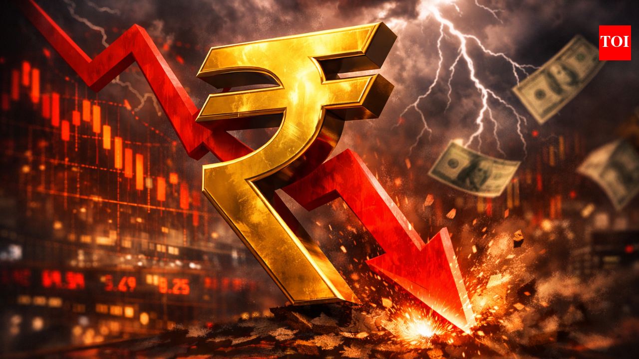 A new low for rupee! Currency falls 23 paise in early trade; reaches 91.20 against US dollar