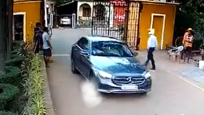 Caught on camera, convicted in court: Mercedes crushes dog in Goa; driver fined Rs 150