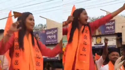 Maharashtra-based Hindu leader Harshita Thakur, 6 others booked for provocative gesture against Ansari dargah in Belagavi