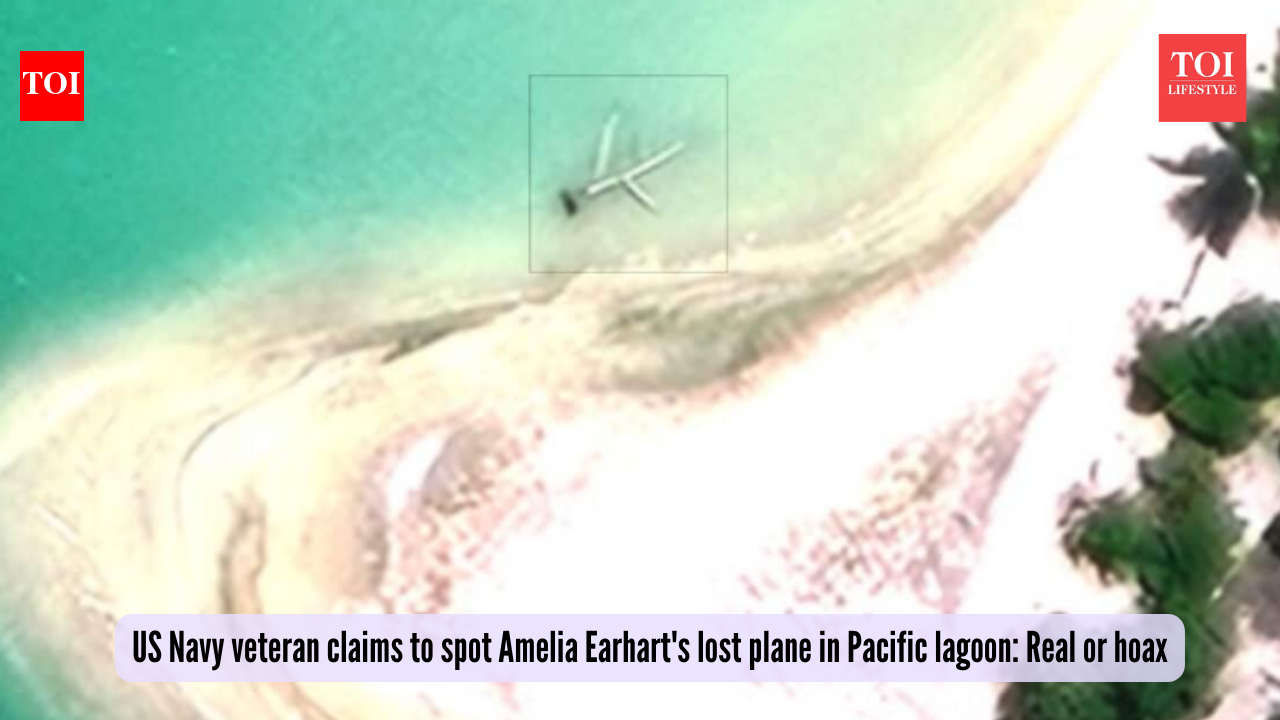 US Navy veteran claims to spot Amelia Earhart's lost plane in Pacific lagoon via backyard drone shot: Is it real or just a hoax?