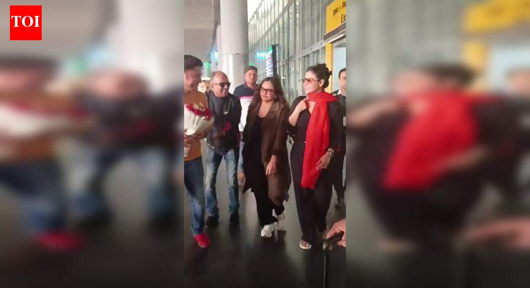 Kajol arrives in Kolkata on January 20