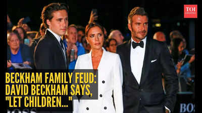 After Brooklyn Beckham's accusations against his family, David Beckham says, "Let children..."