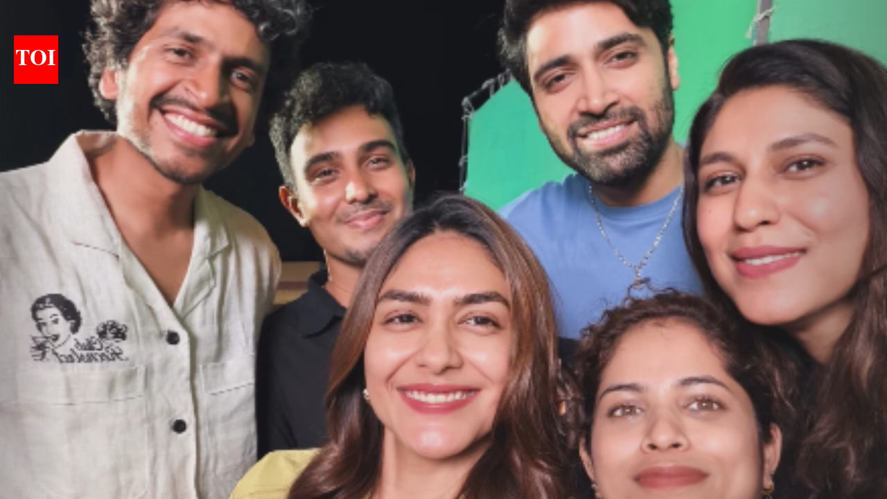 Mrunal Thakur wraps up shoot for ‘Dacoit’; shares heartfelt post with Adivi Sesh and team
