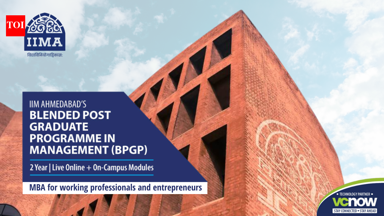 IIM Ahmedabad's BPGP (2026-28): A degree-granting MBA for working professionals in transition to leadership