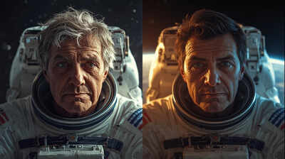 Astronauts aged faster in space and then grew younger after landing on Earth