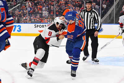 Arseniy Gritsyuk and Cody Glass pushes New Jersey Devils to gritty 2-1 win over Edmonton Oilers