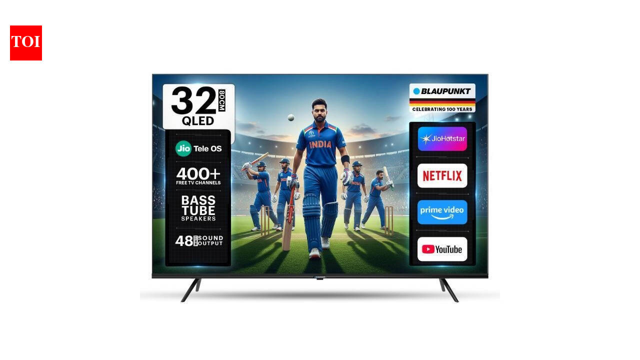 Blaupunkt launches its first 32-inch JioTele OS powered smart TV at Rs 9,699