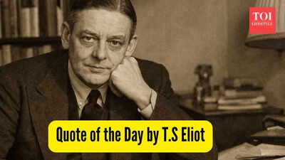 Quote of the Day by T.S. Eliot, "We die to each other daily. What we know of other people is only our memory of.....stranger"