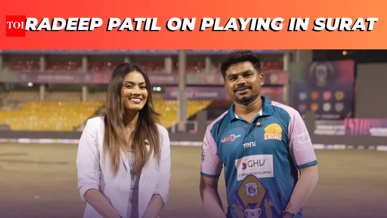 ISPL: Ahmedabad Lions' Pradeep Patil on feeling of playing in Surat
