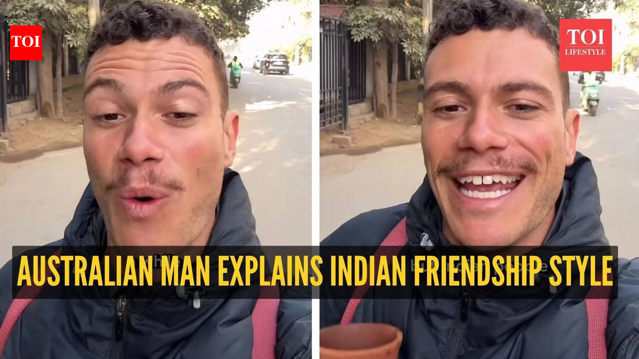 Watch: ‘I’ve never seen this before’: Australian man explains Indian friendship style