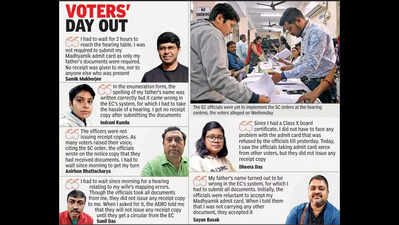 Logical? 2 days after SC order, voters continue to suffer for discrepancies not of their own making